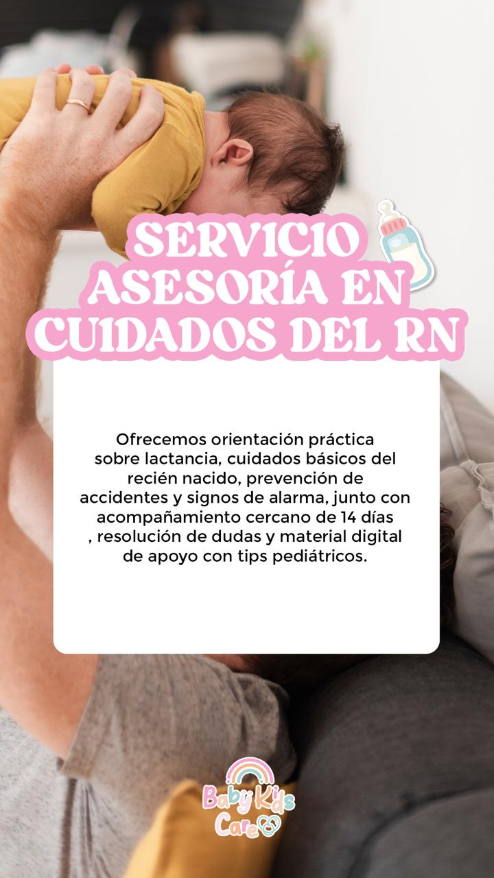 Servicio de cuidado y apoyo neonatal profesional a domicilio