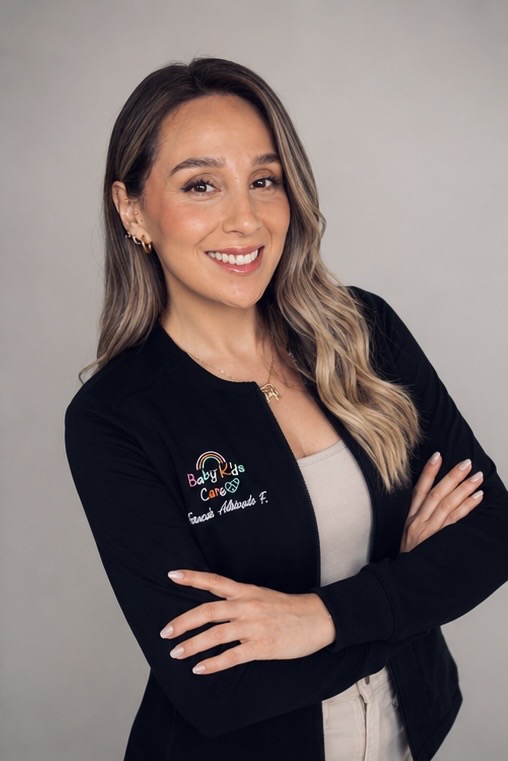 Retrato de Fernanda Adriazola Figueroa, Fundadora de Baby Kids Care